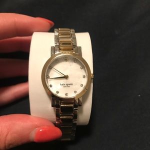 Kate Spade Silver & Gold Watch